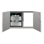 Summerset Summerset 36" 2-Drawer Dry Storage Pantry & Access Door Combo