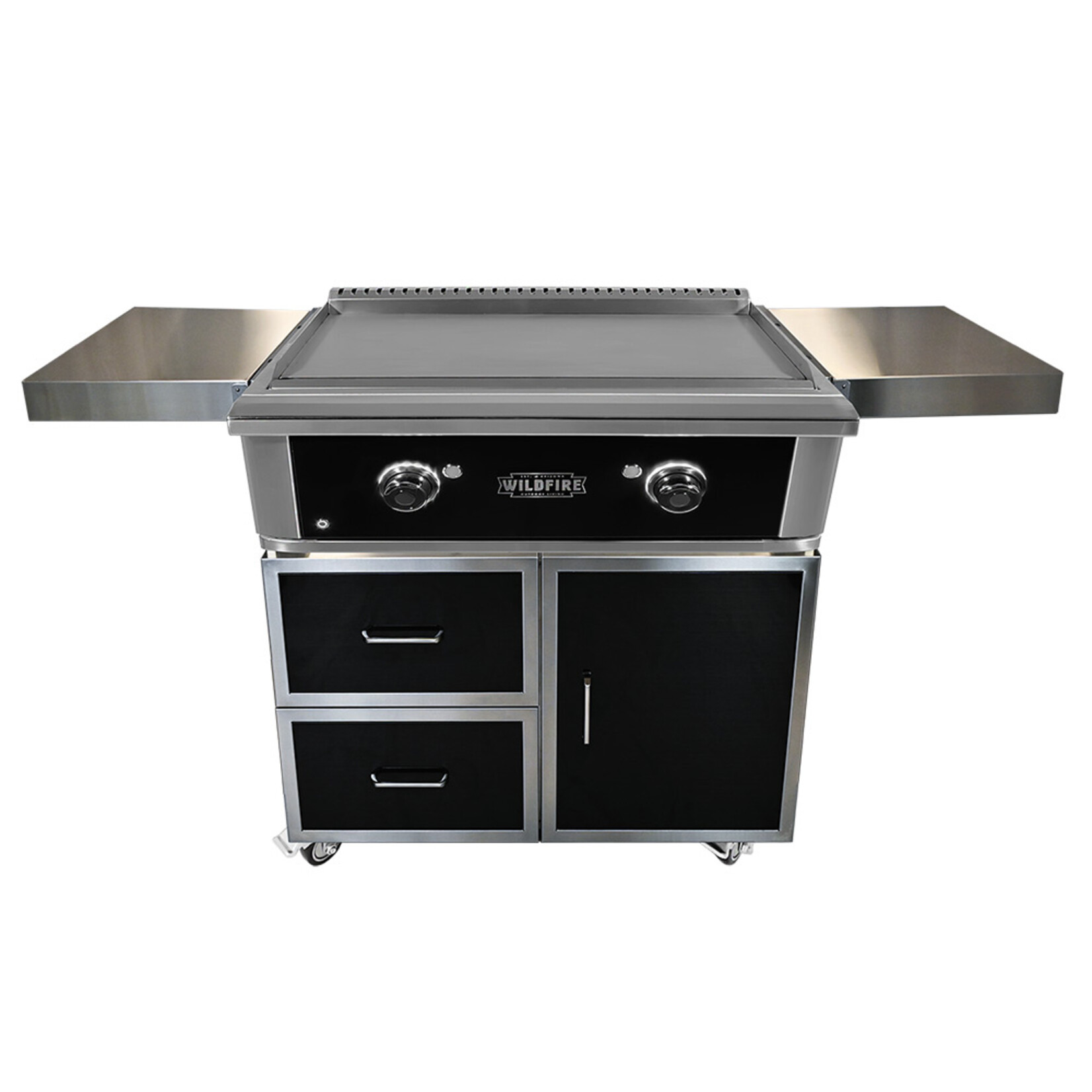 WildFire WildFire Black Stainless Freestanding Cart Package