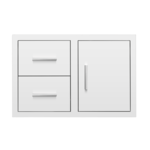 Summerset Summerset 33" 2 Drawer / Door Combo