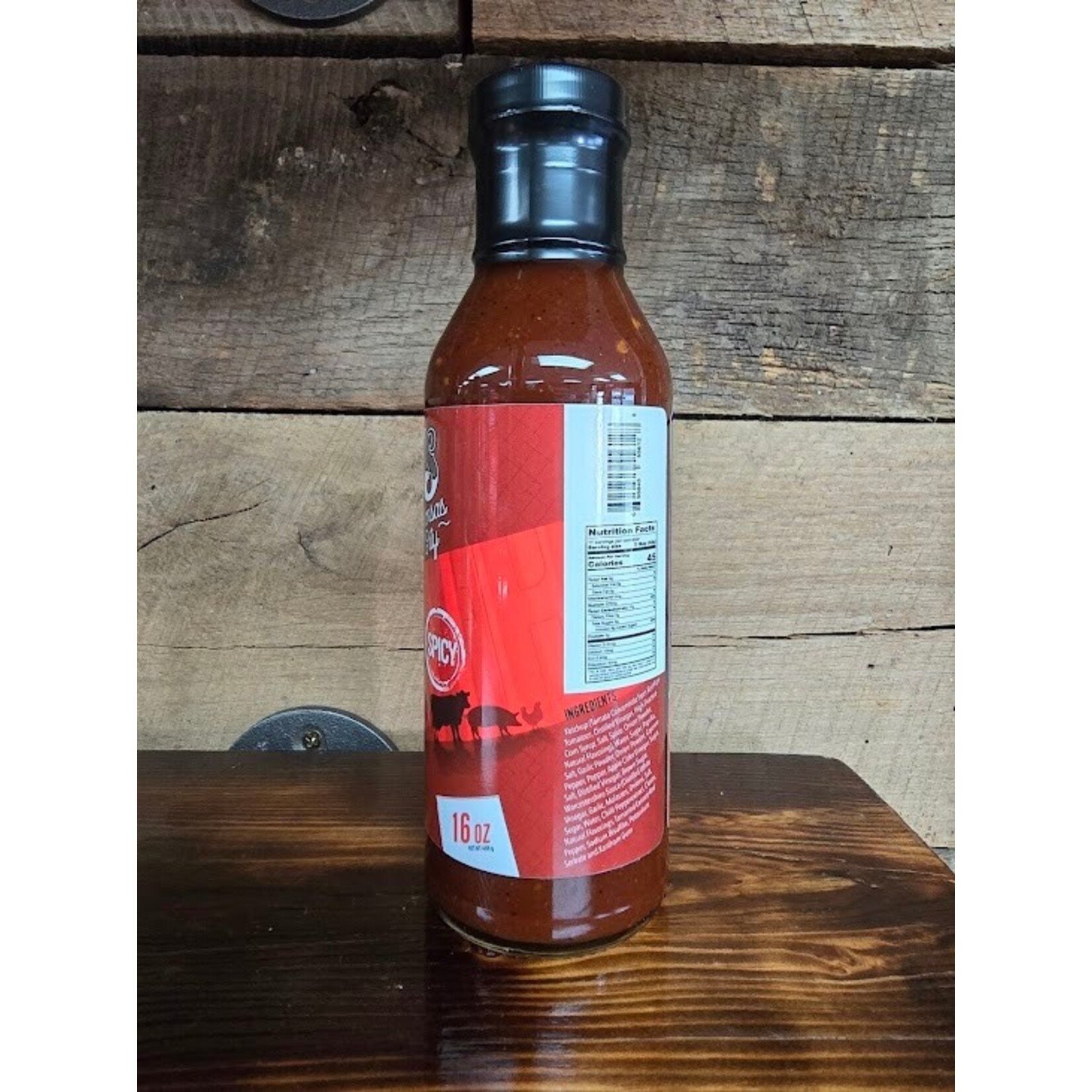 Slap's BBQ Slap's BBQ Spicy BBQ Sauce 16oz