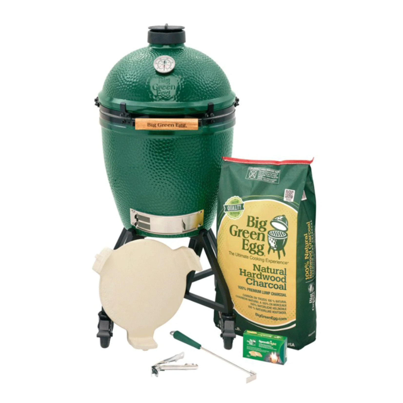 Big Green Egg BGE IntEGGrated Nest+Handler Package - Large (LG)