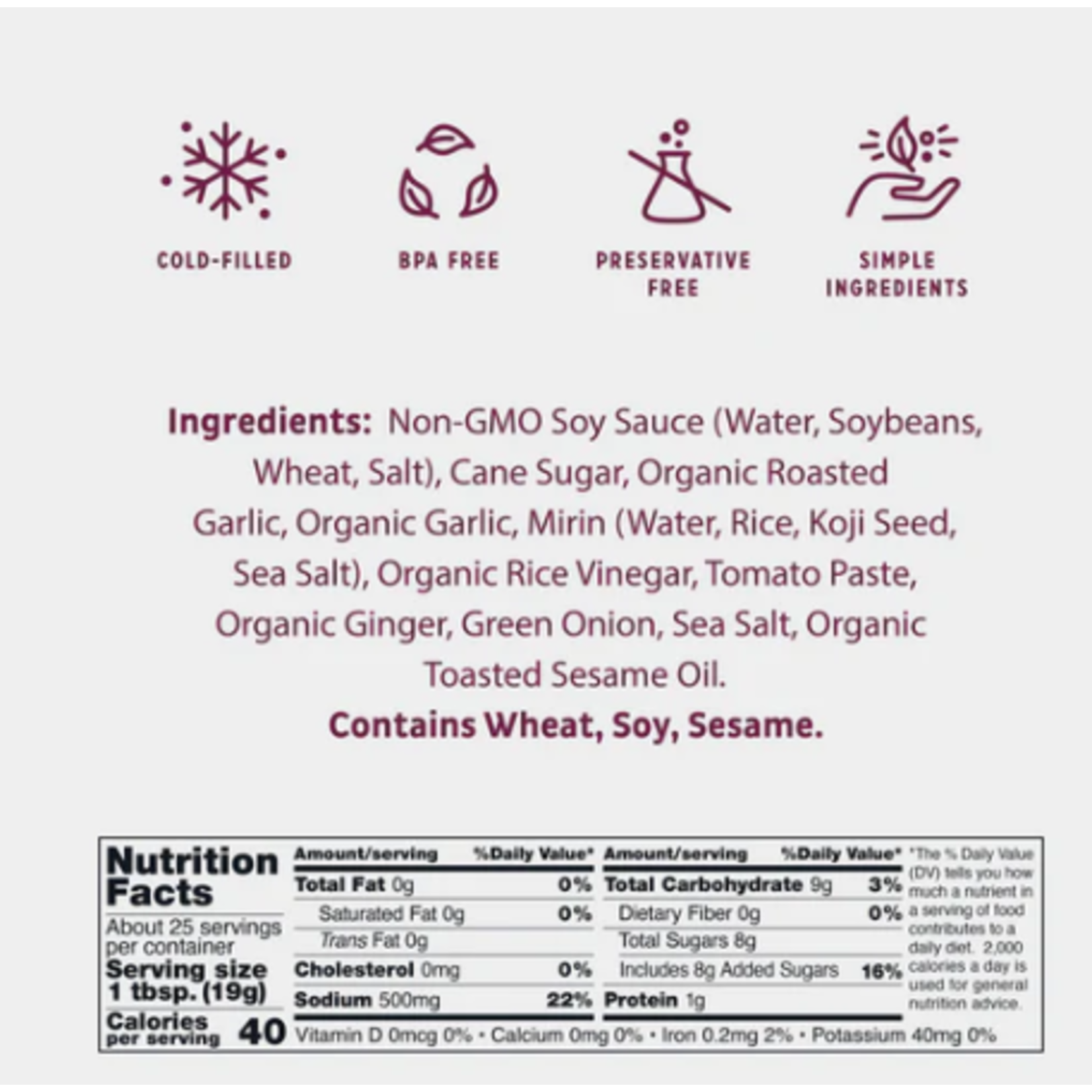 Bachan's Bachan's Roasted Garlic Japanese BBQ Sauce