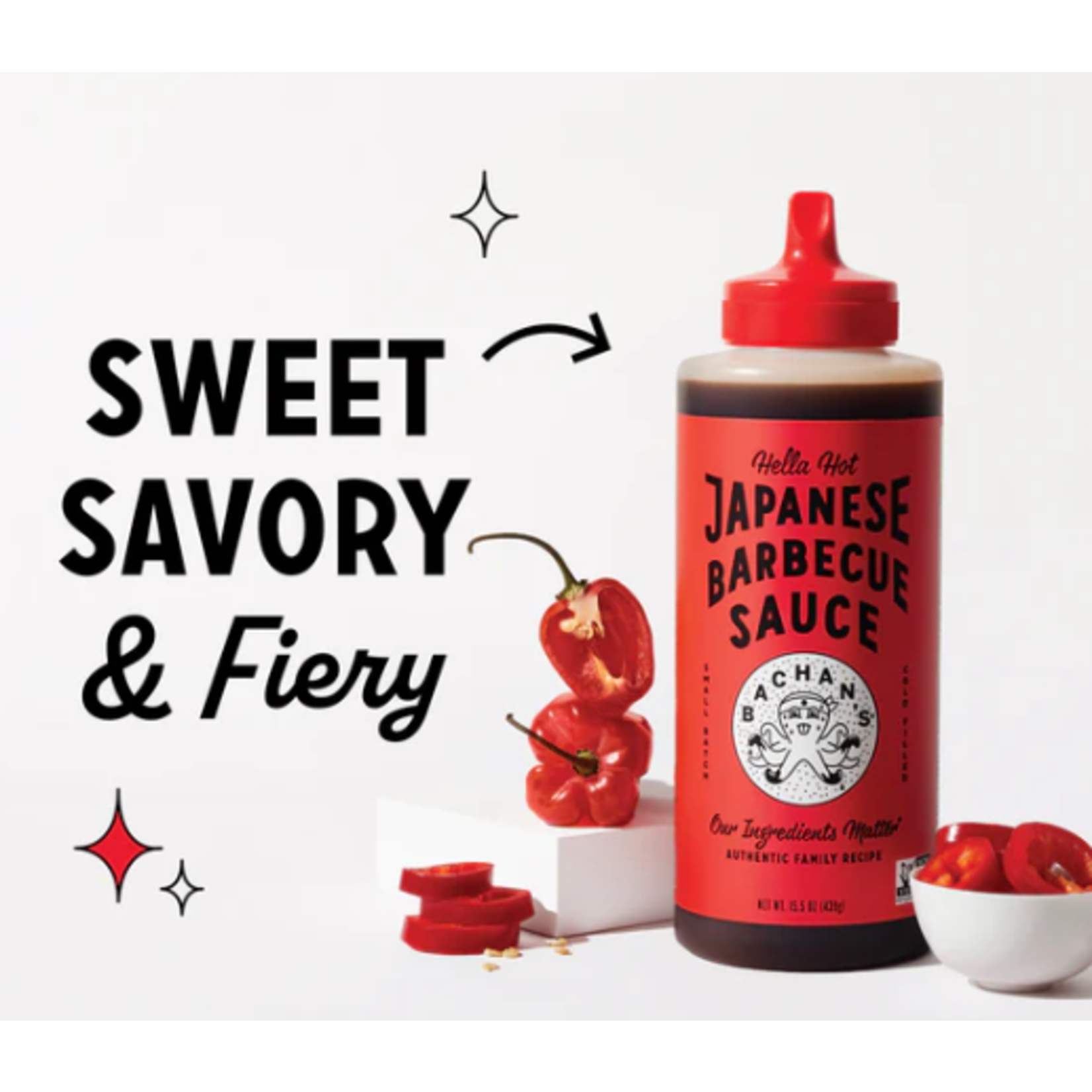 Bachan's Bachan's Hella Hot Japanese BBQ Sauce