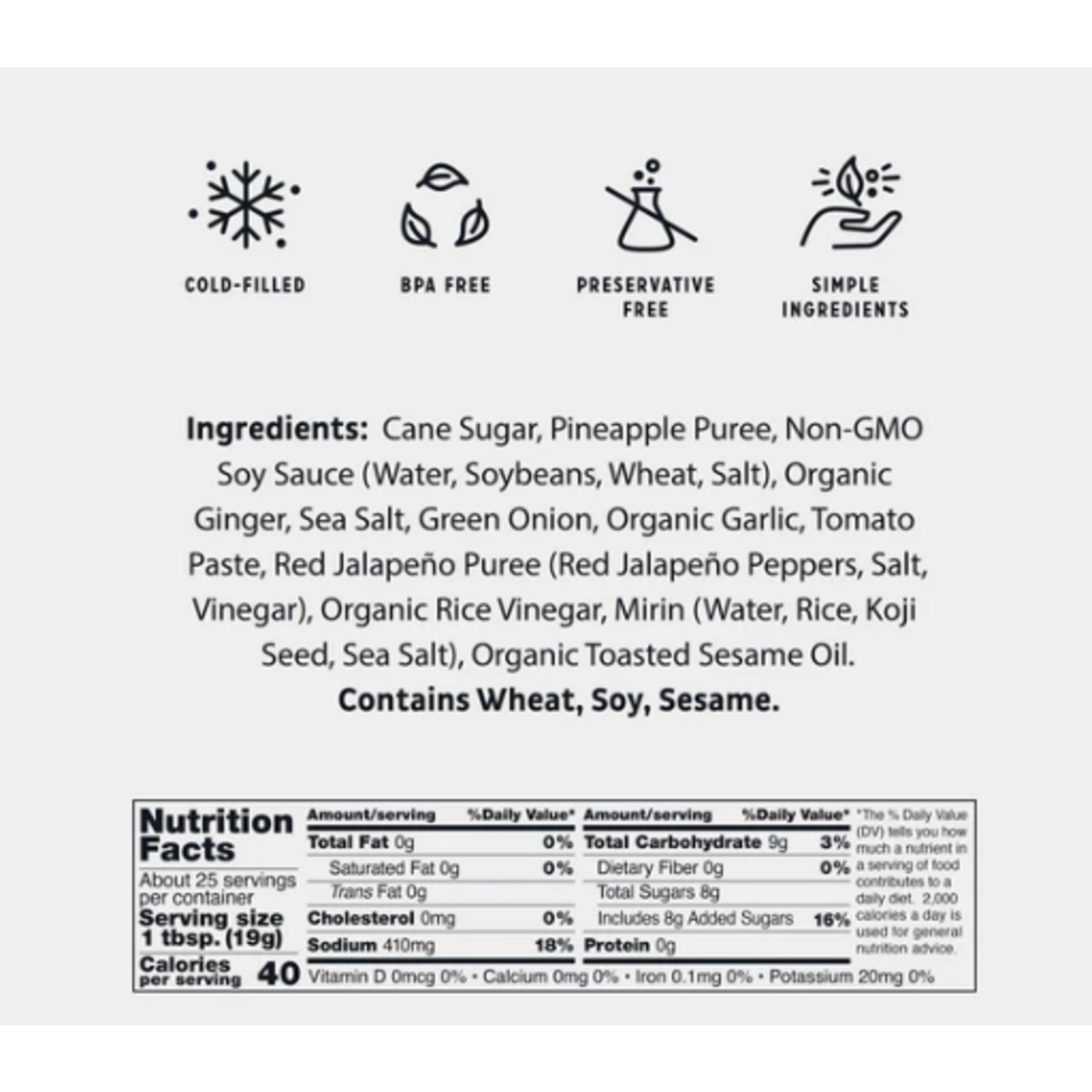 Bachan's Bachan's Sweet Pineapple Japanese BBQ Sauce