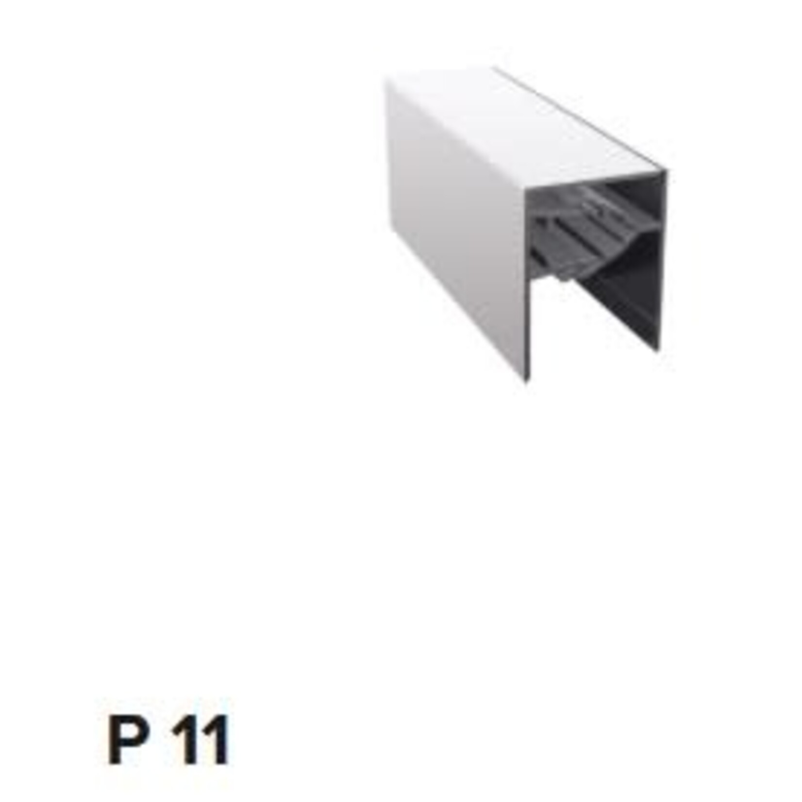 Engage Building Products FastPlank P11 Edge Trim - 12' Stick, ea