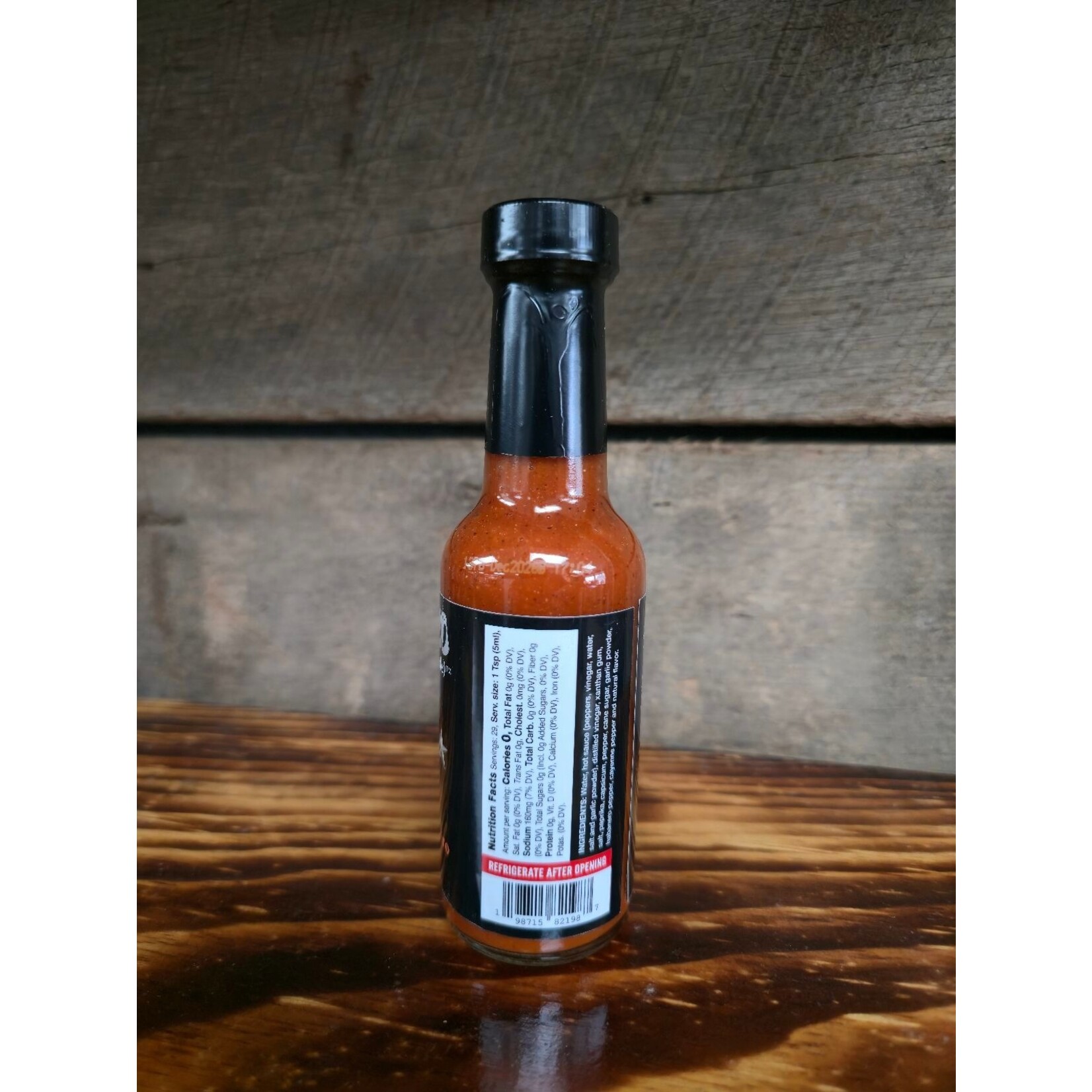 JB's Gourmet Spice Blends JB's M.R.E. Fire Roasted Habanero Hot Sauce 5oz