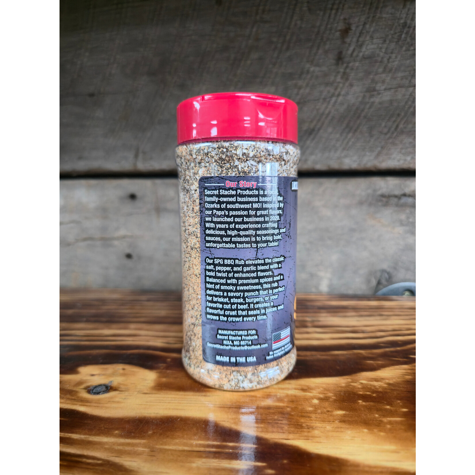 Secret Stache Secret Stache S.P.G. Rub 10oz