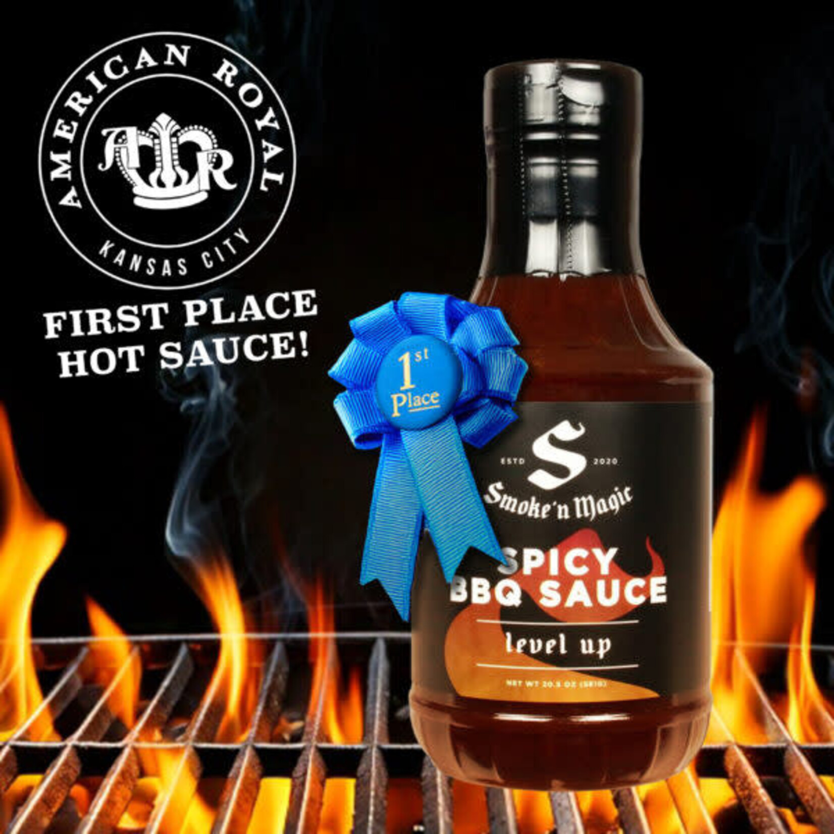 Smoke 'n Magic Smoke 'n Magic Spicy BBQ Sauce 20.5oz