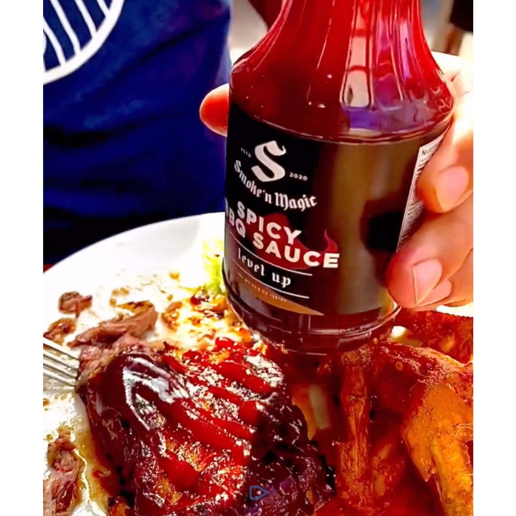 Smoke 'n Magic Smoke 'n Magic Spicy BBQ Sauce 20.5oz