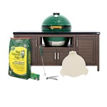Big Green Egg BGE Modern Cooking Island 69" Table Starter Package - XL