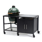 Big Green Egg BGE Modular Nest + Cabinet Package, Distressed Acacia - Large