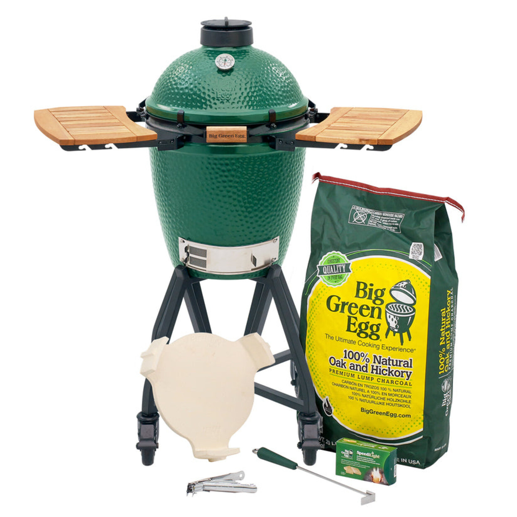 Big Green Egg BGE IntEGGrated Nest+Handler Package w/ Mates - Medium (MD)