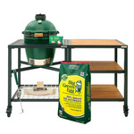 Big Green Egg BGE Modular Nest + Expansion Package, Acacia - Medium