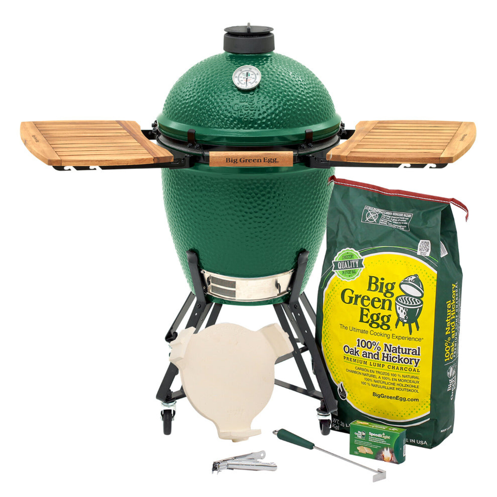 Big Green Egg BGE Nest Starter Package w/ 17" Mates - Large (LG)