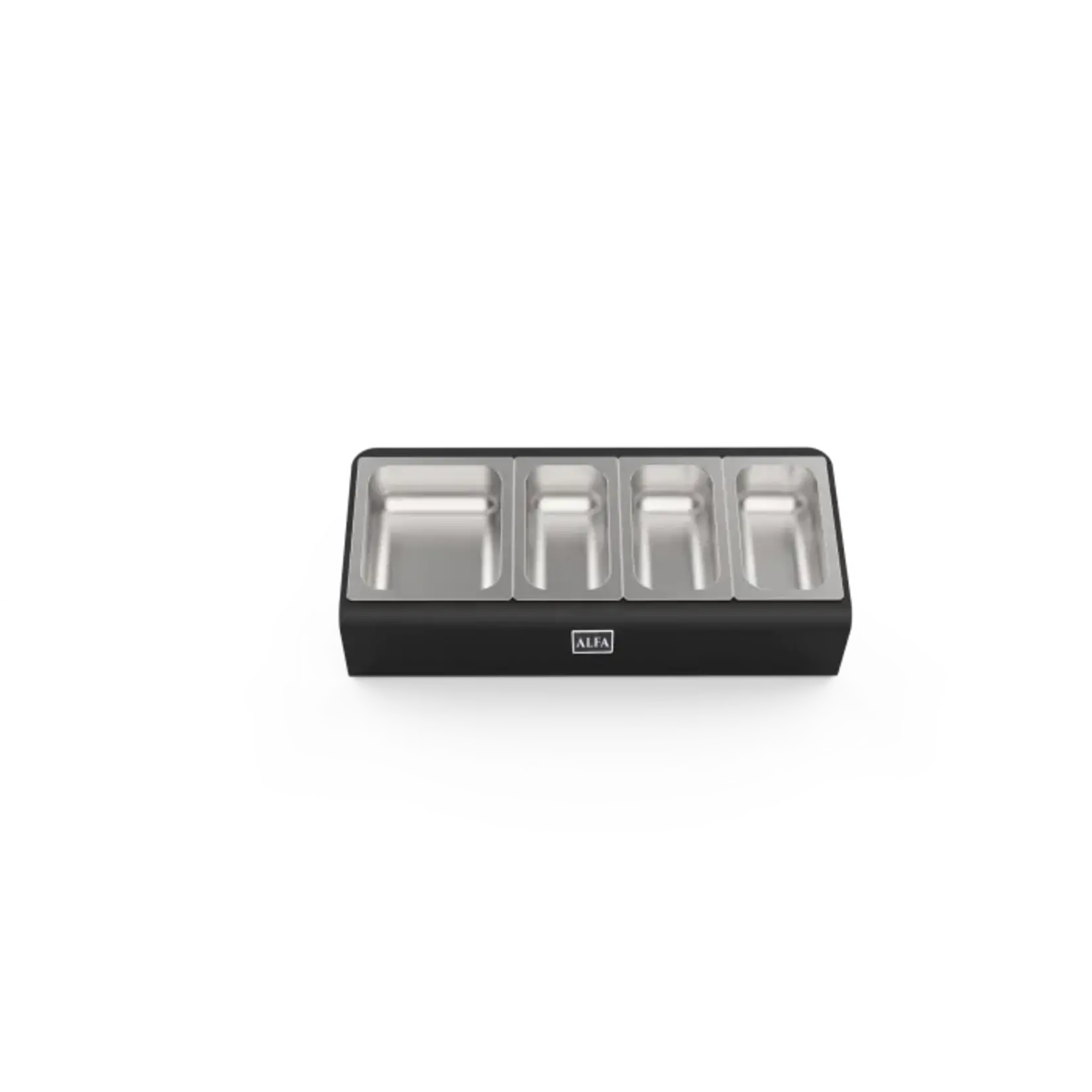 Alfa Alfa Cooking Station Topping Station 4 Trays w/ Lids