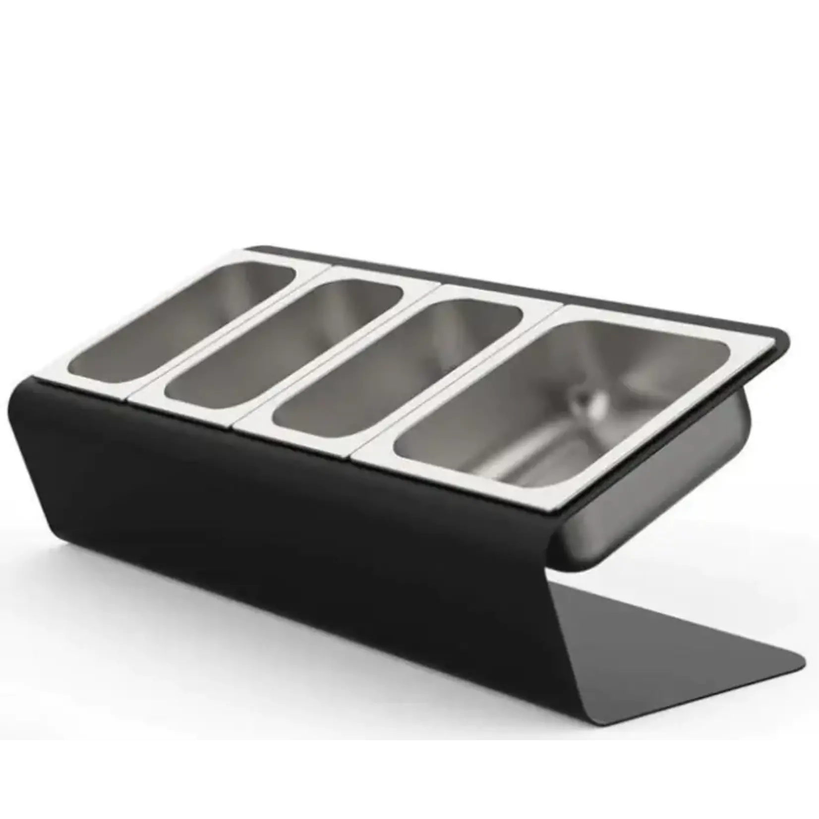 Alfa Alfa Cooking Station Topping Station 4 Trays w/ Lids