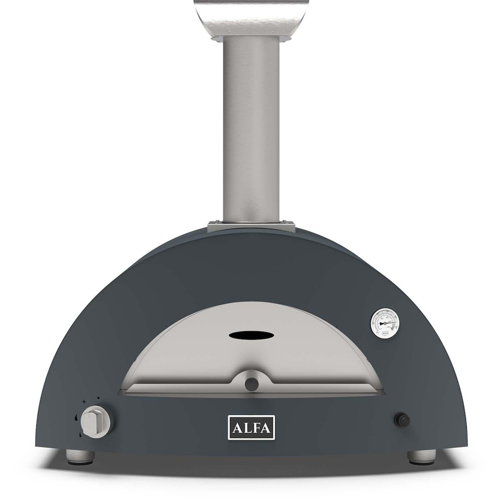 Alfa Alfa Moderno 2 Pizze Oven Gas (Top Only) LP - Anthracite Grey