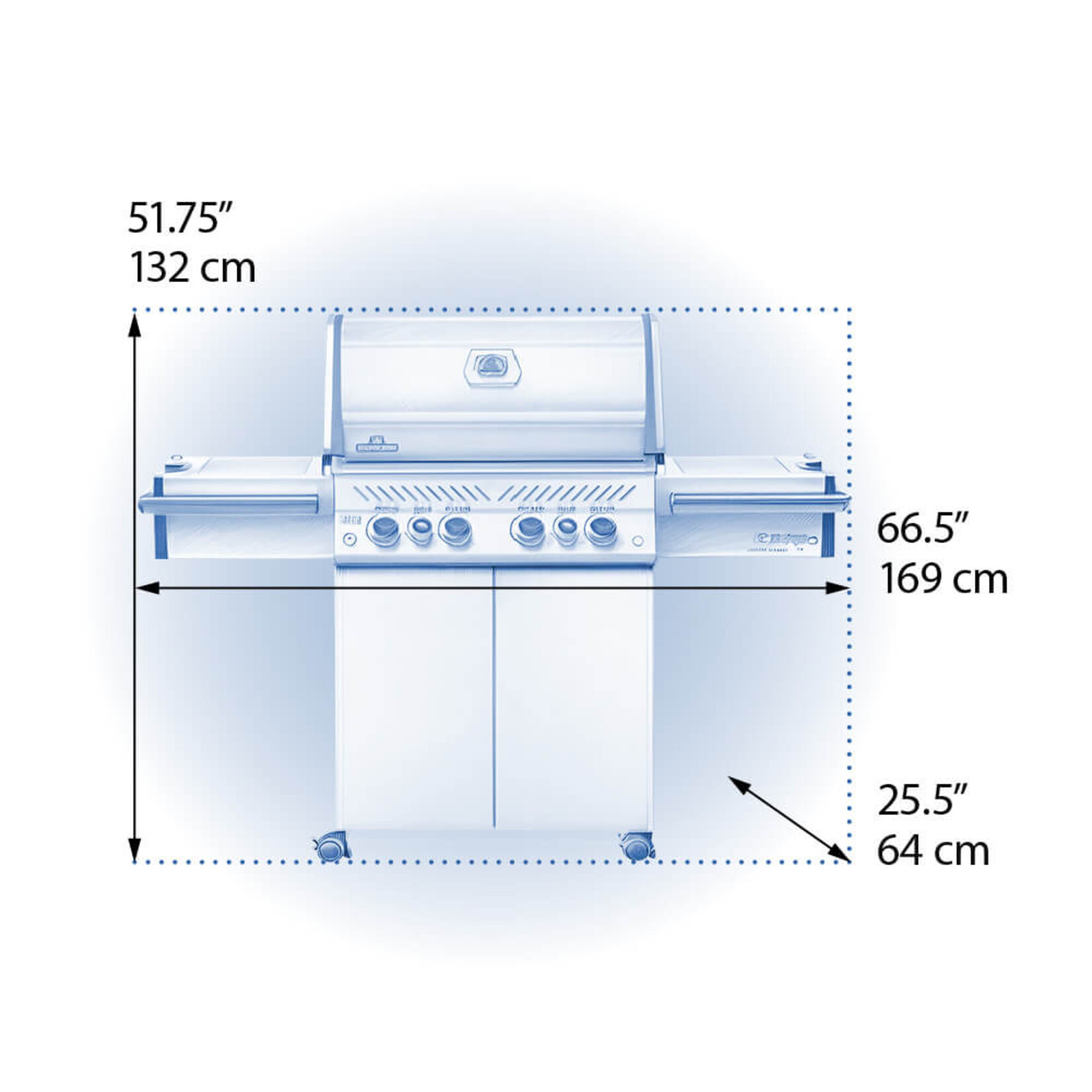 Napoleon Napoleon Prestige Pro 500 RSIB NG - Stainless Steel