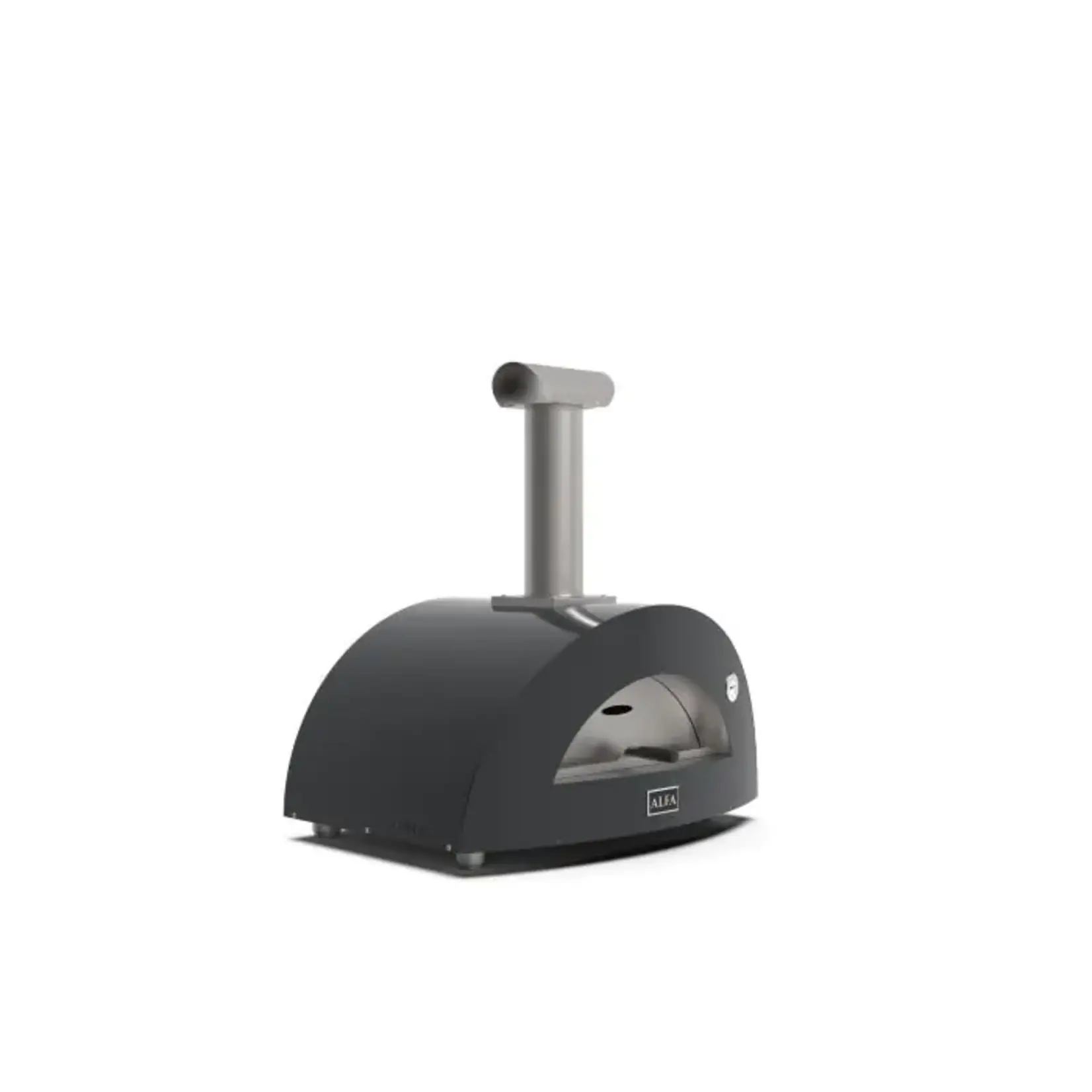Alfa Alfa Moderno 2 Pizze Oven Wood (Top Only) - Grey
