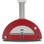 Alfa Alfa Moderno 3 Pizze Oven Gas (Top Only) NG -Ruby Red