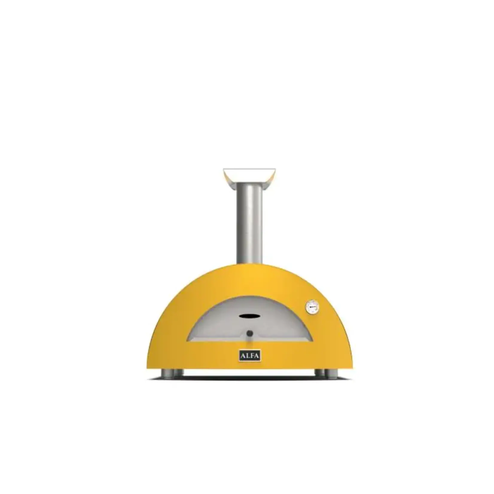 Alfa Alfa Moderno 3 Pizze Oven Wood (Top Only) - Fire Yellow