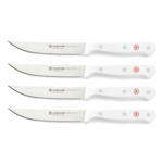 Wüsthof Wusthof Gourmet White Four Piece Steak Knife Set - White
