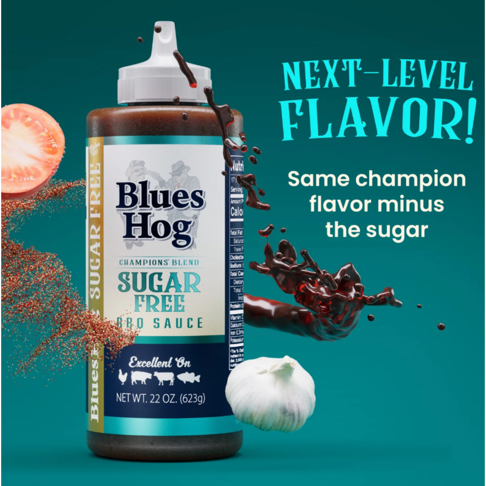 Blues Hog Blues Hog Sugar Free Champions Blend BBQ Sauce 22oz