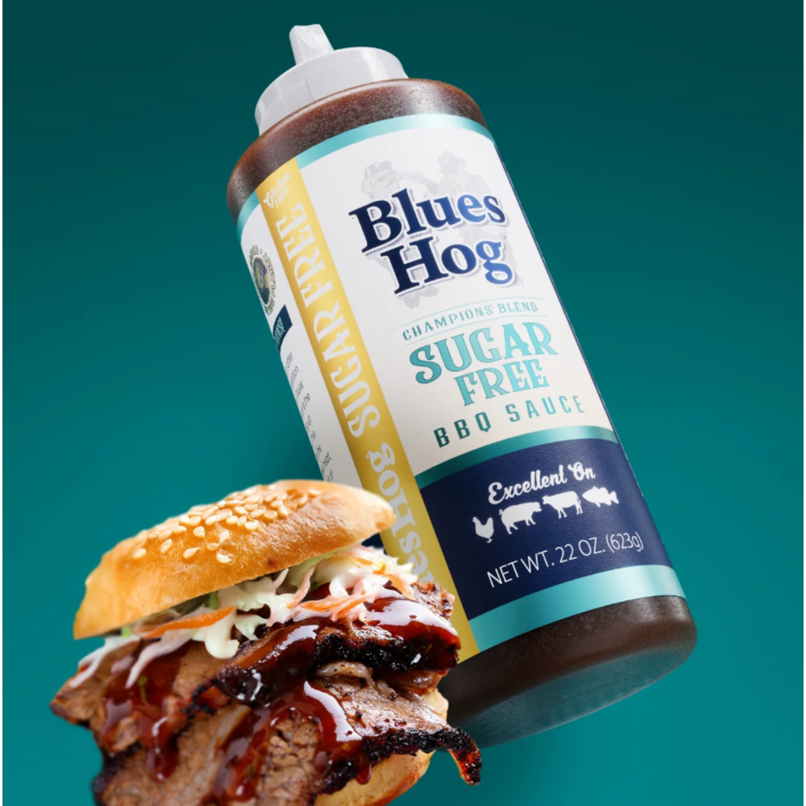 Blues Hog Blues Hog Sugar Free Champions Blend BBQ Sauce 22oz
