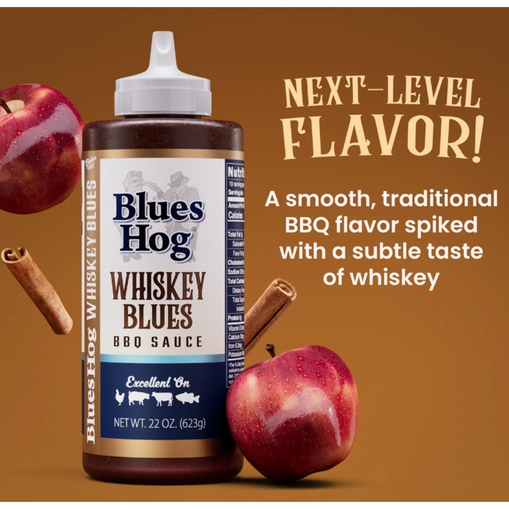 Blues Hog Blues Hog Whiskey Blues BBQ Sauce 22oz