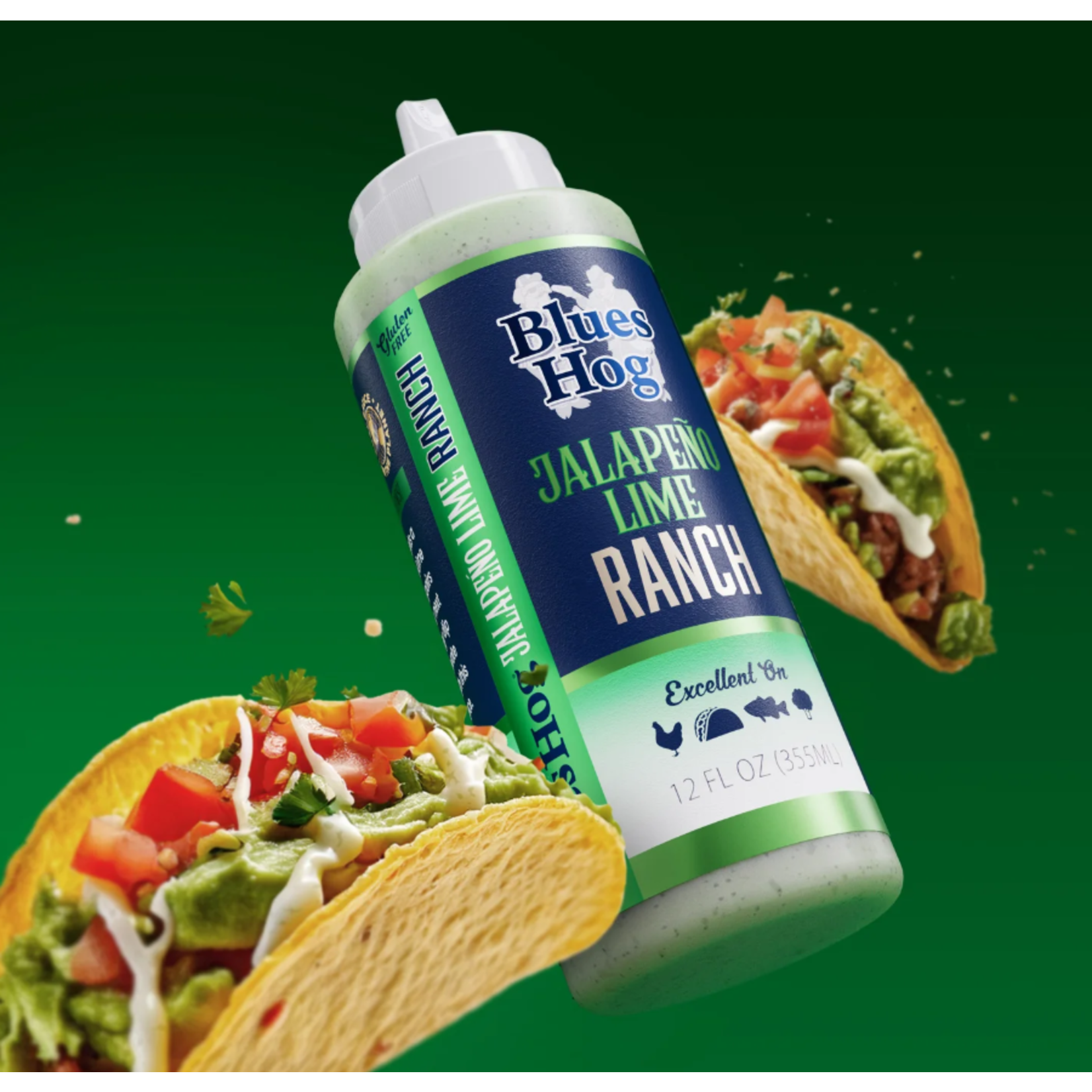 Blues Hog Blues Hog Jalapeno Lime Ranch 12oz