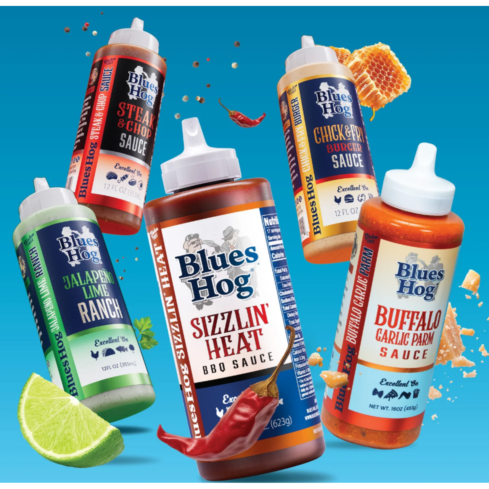 Blues Hog Blues Hog Sizzlin' Heat BBQ Sauce 22oz