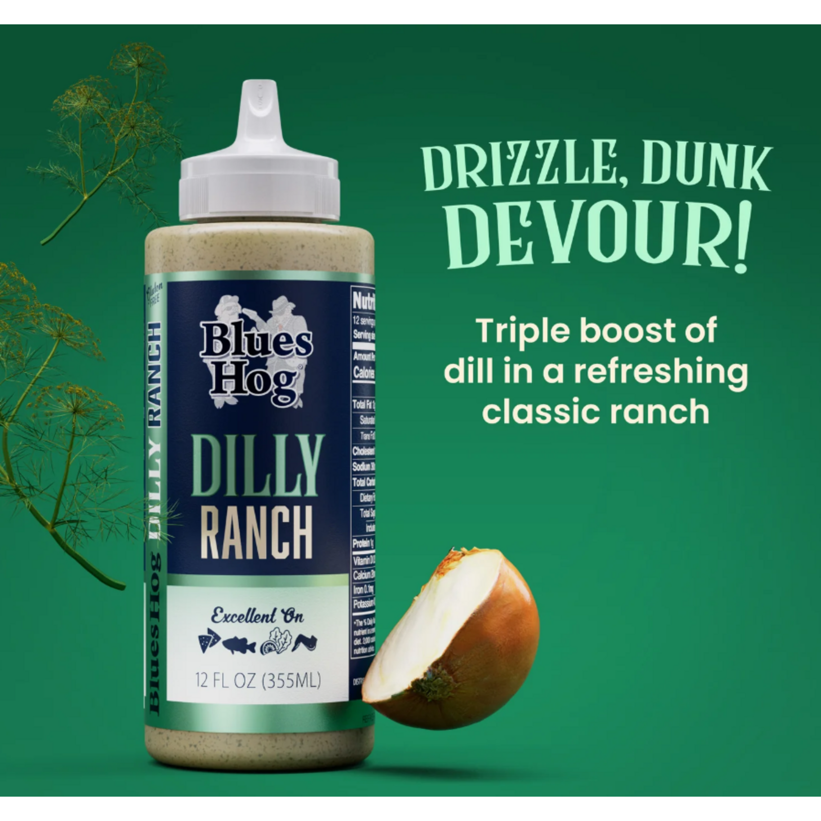 Blues Hog Blues Hog Dilly Ranch Sauce 12oz