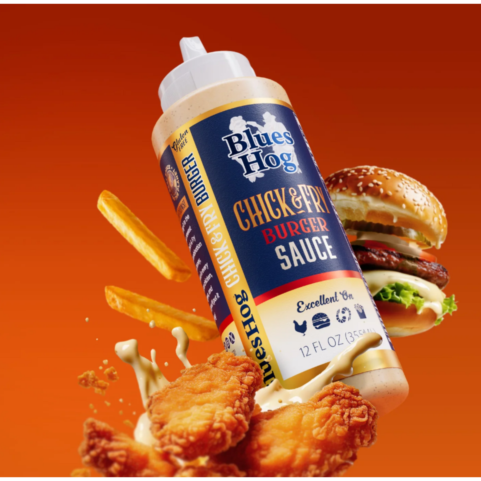 Blues Hog Blues Hog Chick & Fry Burger Sauce 12oz