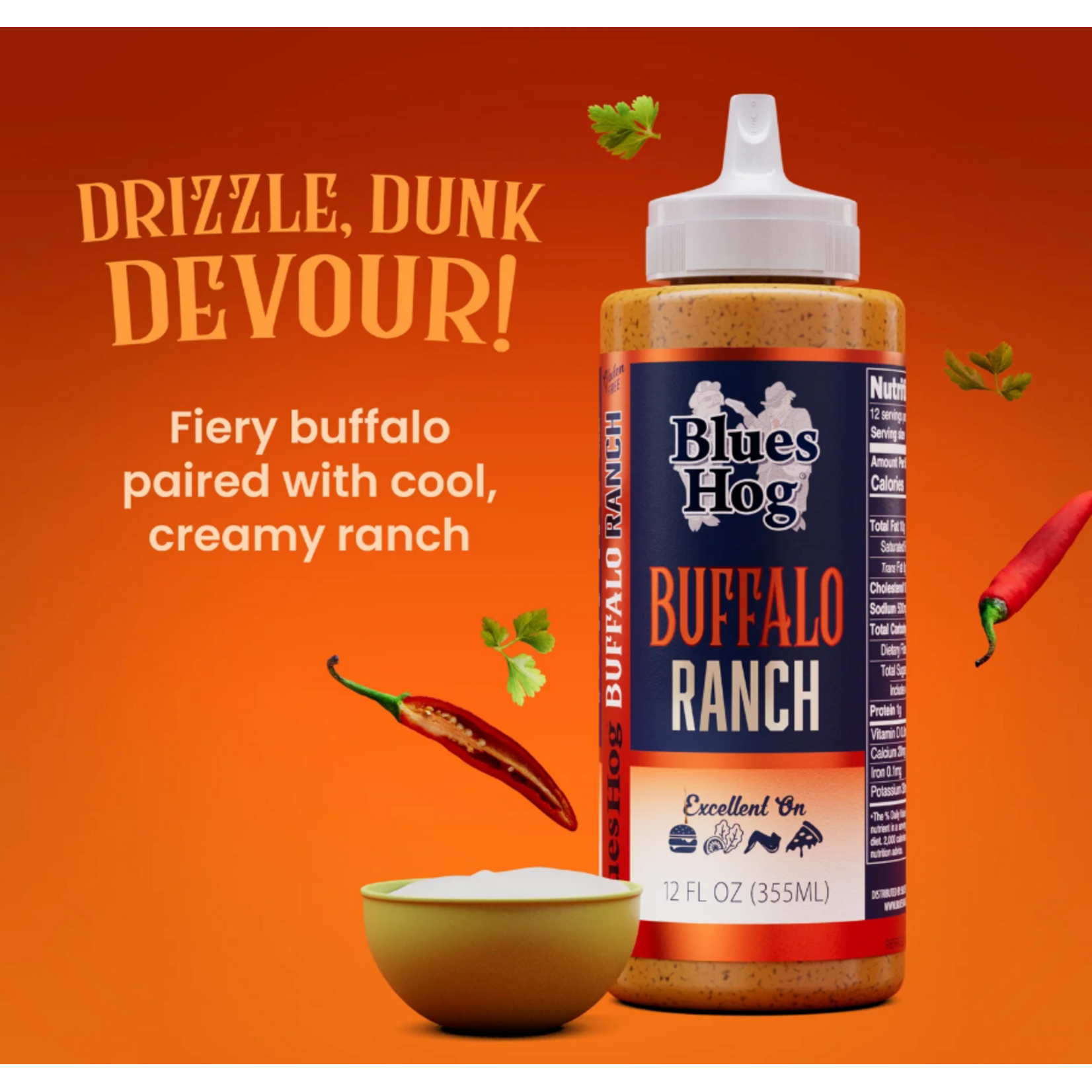 Blues Hog Blues Hog Buffalo Ranch Sauce 12oz
