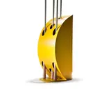 Alfa Alfa Peel Holder Vela -Imperial Yellow