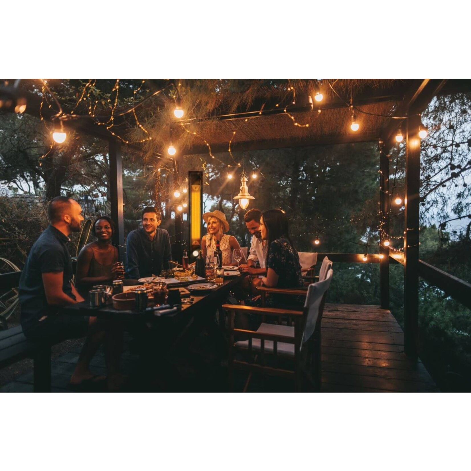 Napoleon Napoleon Electric Outdoor Freestanding Infrared Heater (80") Phantom Black