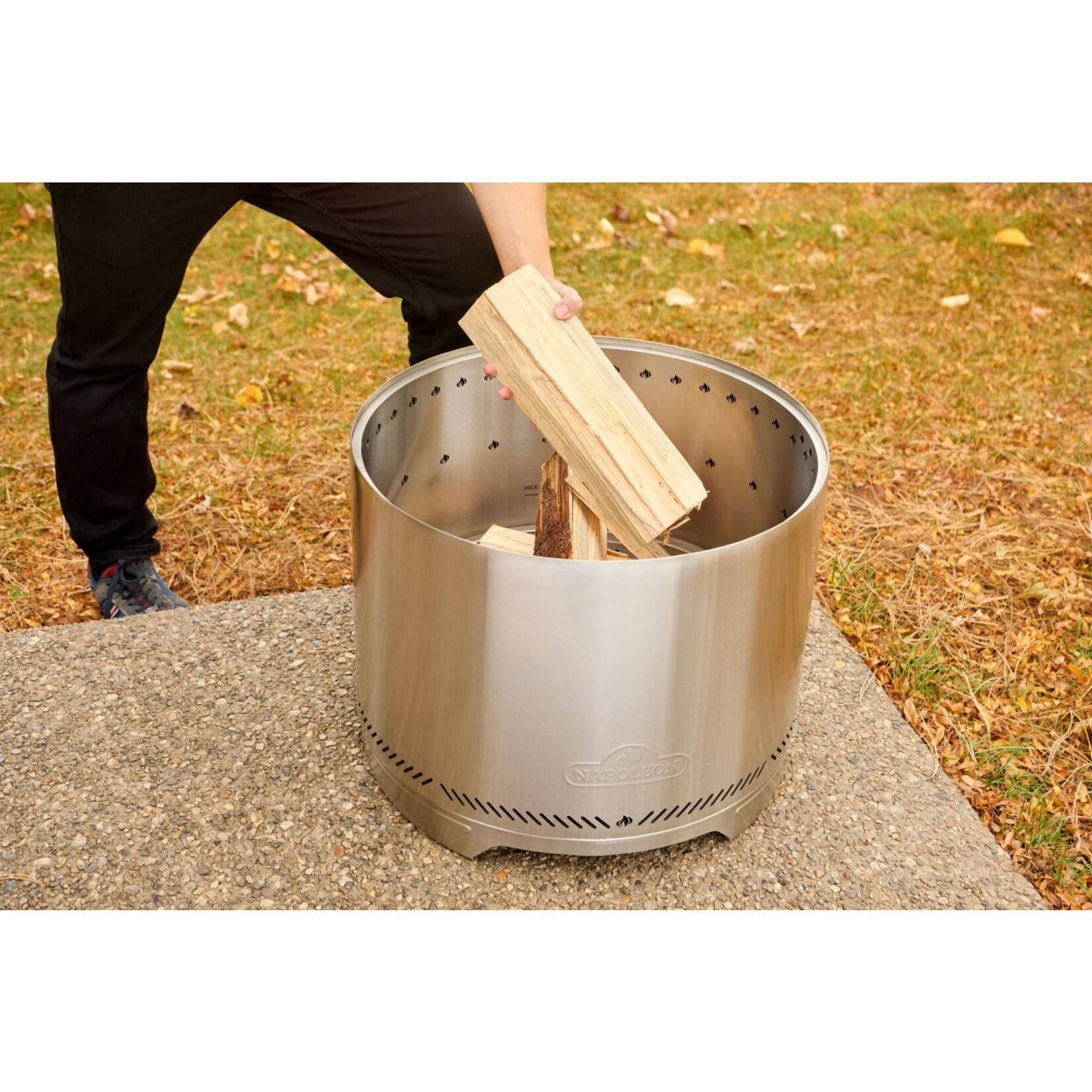 Napoleon Napoleon Timberwolf Smokeless Fire Pit - 18in Stainless