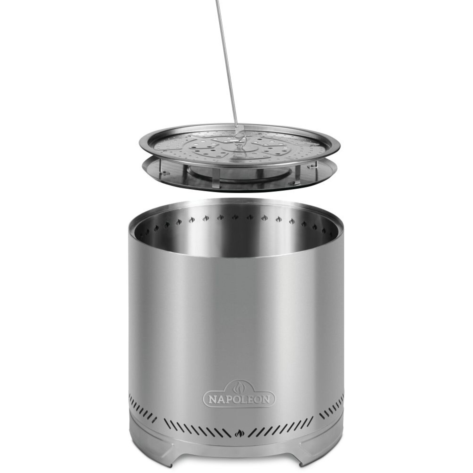 Napoleon Napoleon Timberwolf Smokeless Fire Pit - 18in Stainless