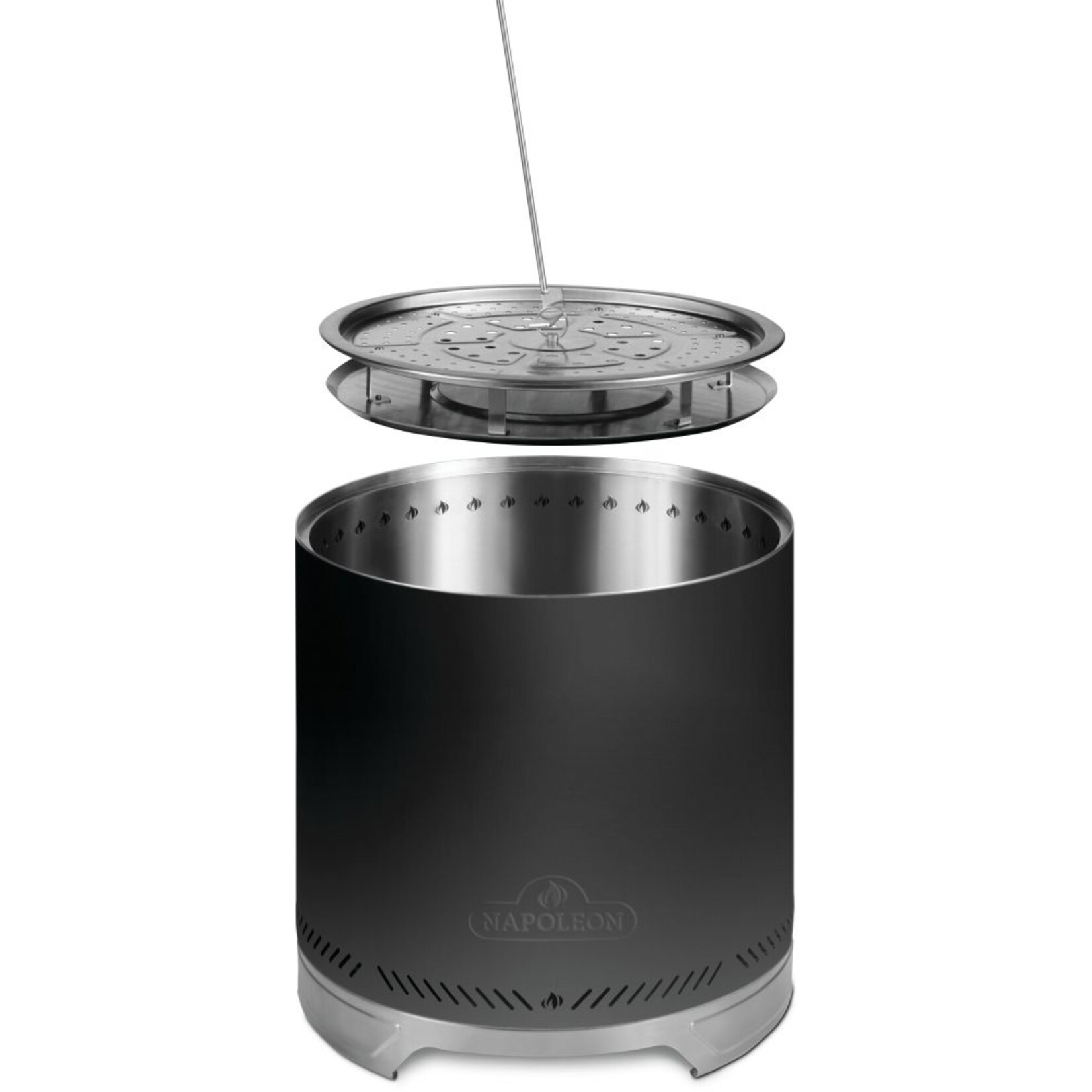 Napoleon Napoleon Timberwolf Smokeless Fire Pit - 18in Phantom Black