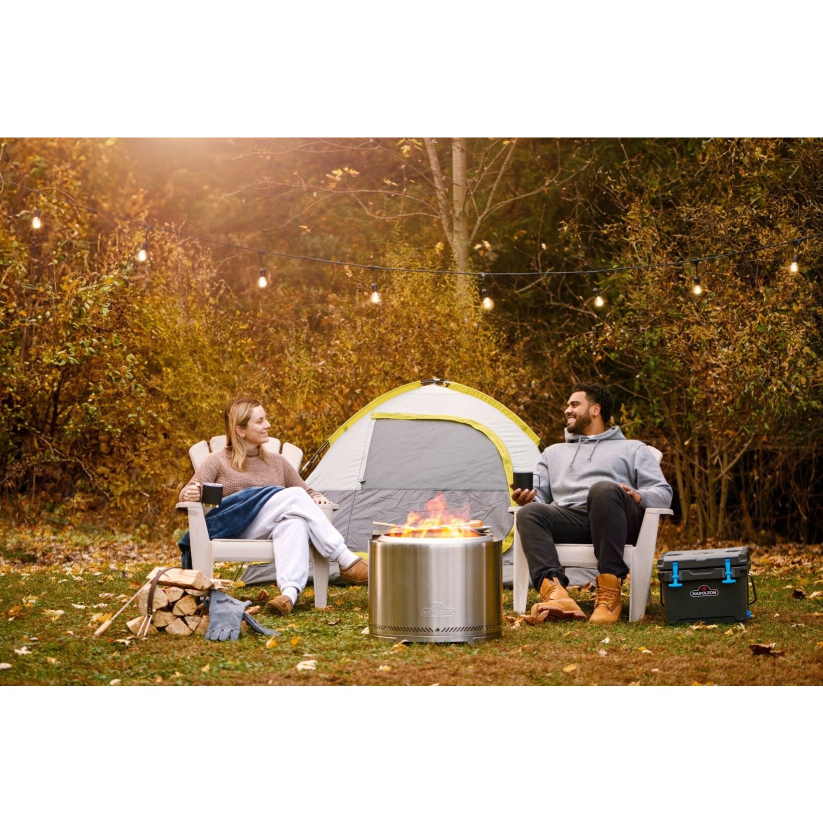 Napoleon Napoleon Timberwolf Smokeless Fire Pit - 22in Stainless