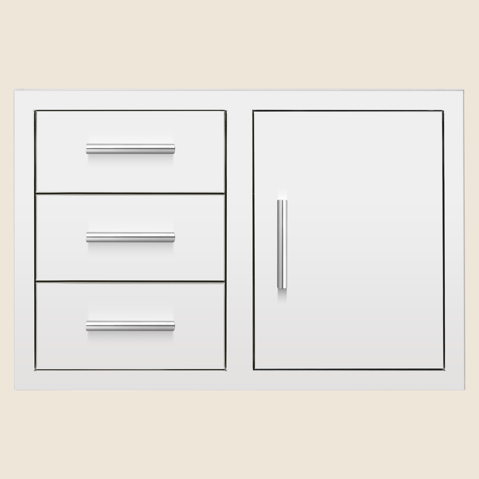 Summerset Summerset 33" 3 Drawer / Door Combo w/Hidden Hinge