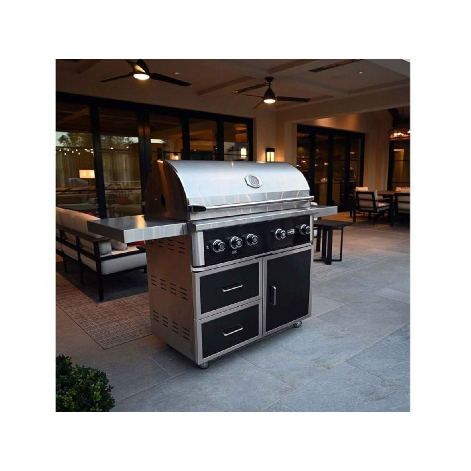 WildFire WildFire Stainless Steel Freestanding Cart Package