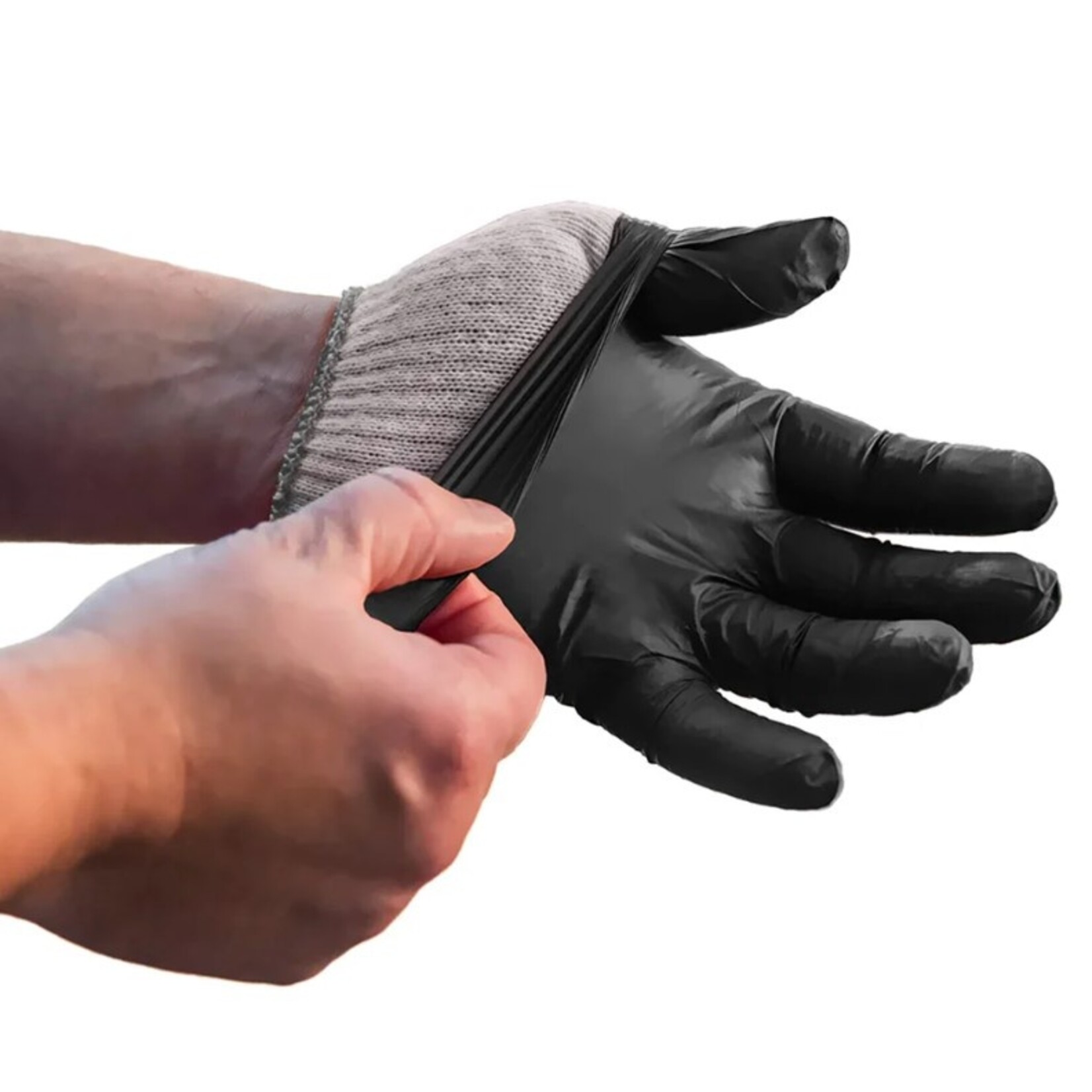 Hand Saver Knit Glove, 12 Pair, Large