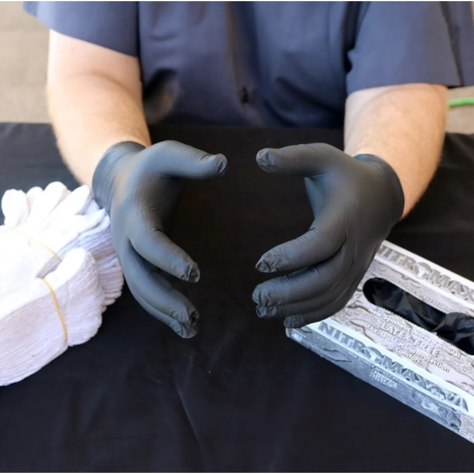 Black Mamba Black Mamba 6.25mil Nitrile Gloves - XLarge (100qty)