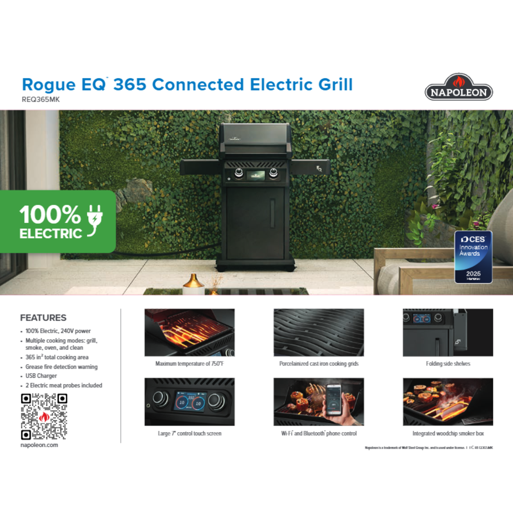 Napoleon Napoleon EQ 365 Electric Grill