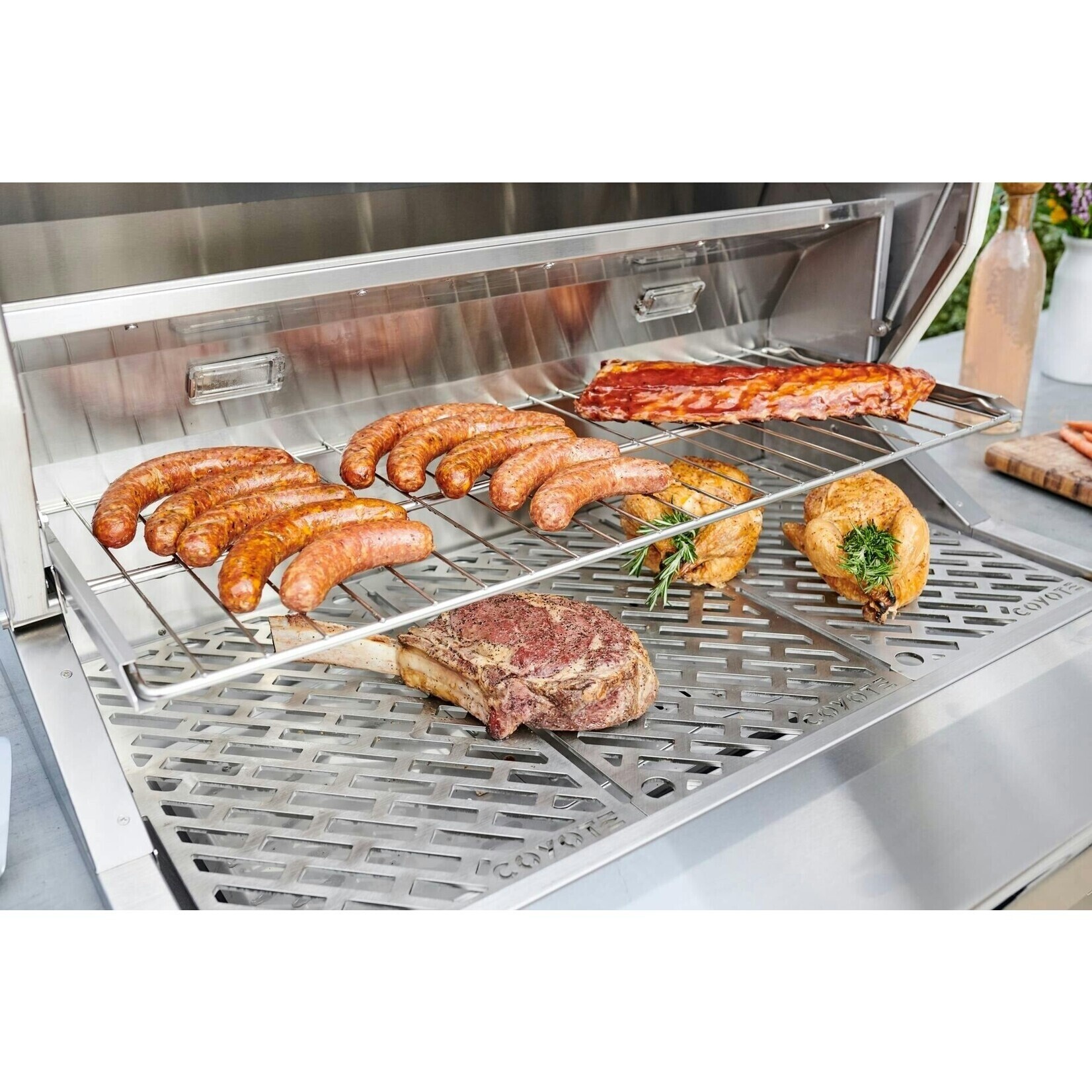 Coyote Coyote Next-Gen Pellet Grill 28" w/ Cart