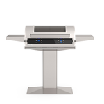 FireMagic FireMagic - 30" Electric EL500s Post Mount w/Two Control and Magic Window - Patio Mount