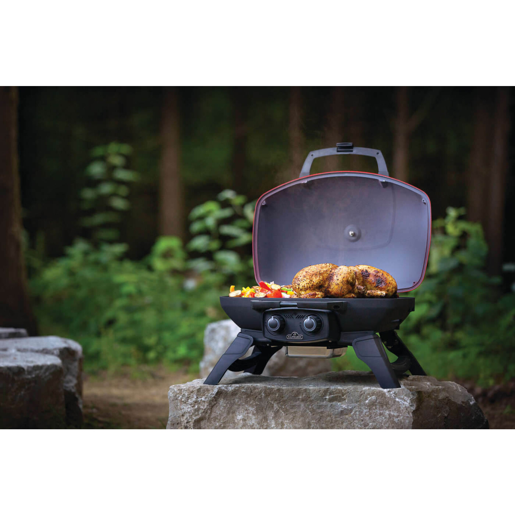 Napoleon Napoleon TravelQ 285 w/ Griddle (Red)