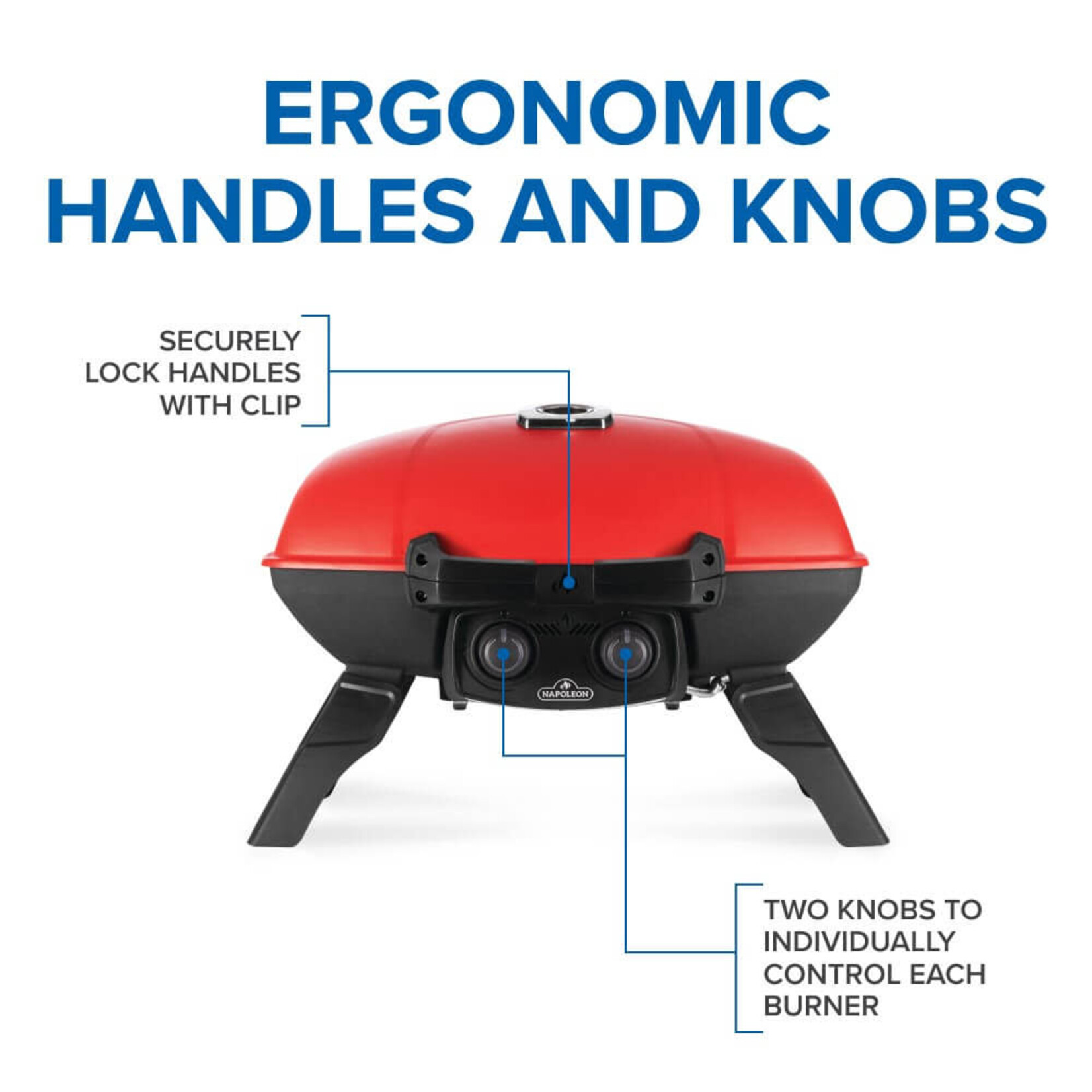 Napoleon Napoleon TravelQ 285 w/ Griddle (Red)