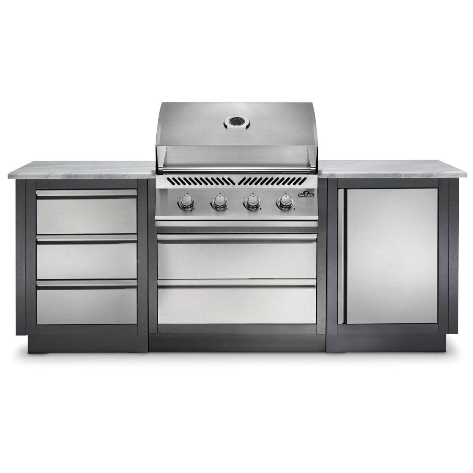 Napoleon Napoleon OASIS 100 Outdoor Kitchen, 500 Series 32" Grill Head - Stainless